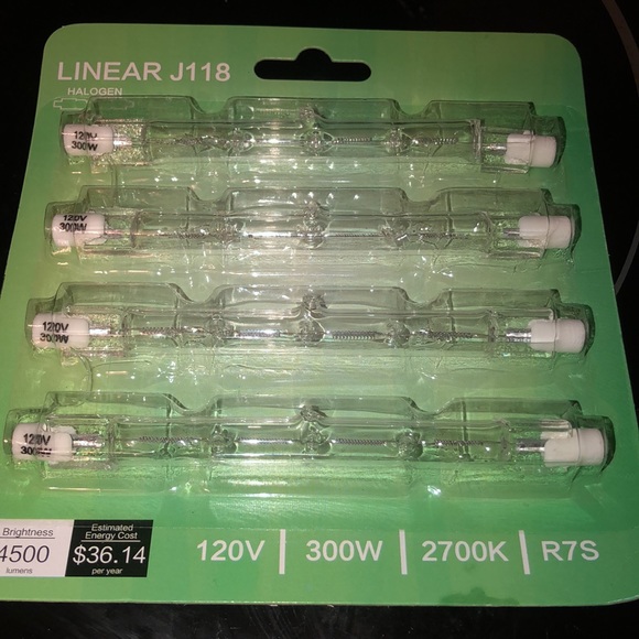 Linear J1118 halogen bulbs and one is broken - Picture 1 of 4